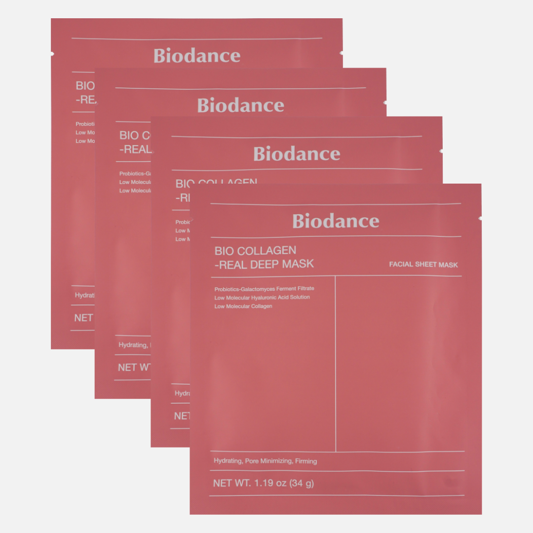 BIODANCE Bio-Collagen Real Deep Mask Set (4 Stück)