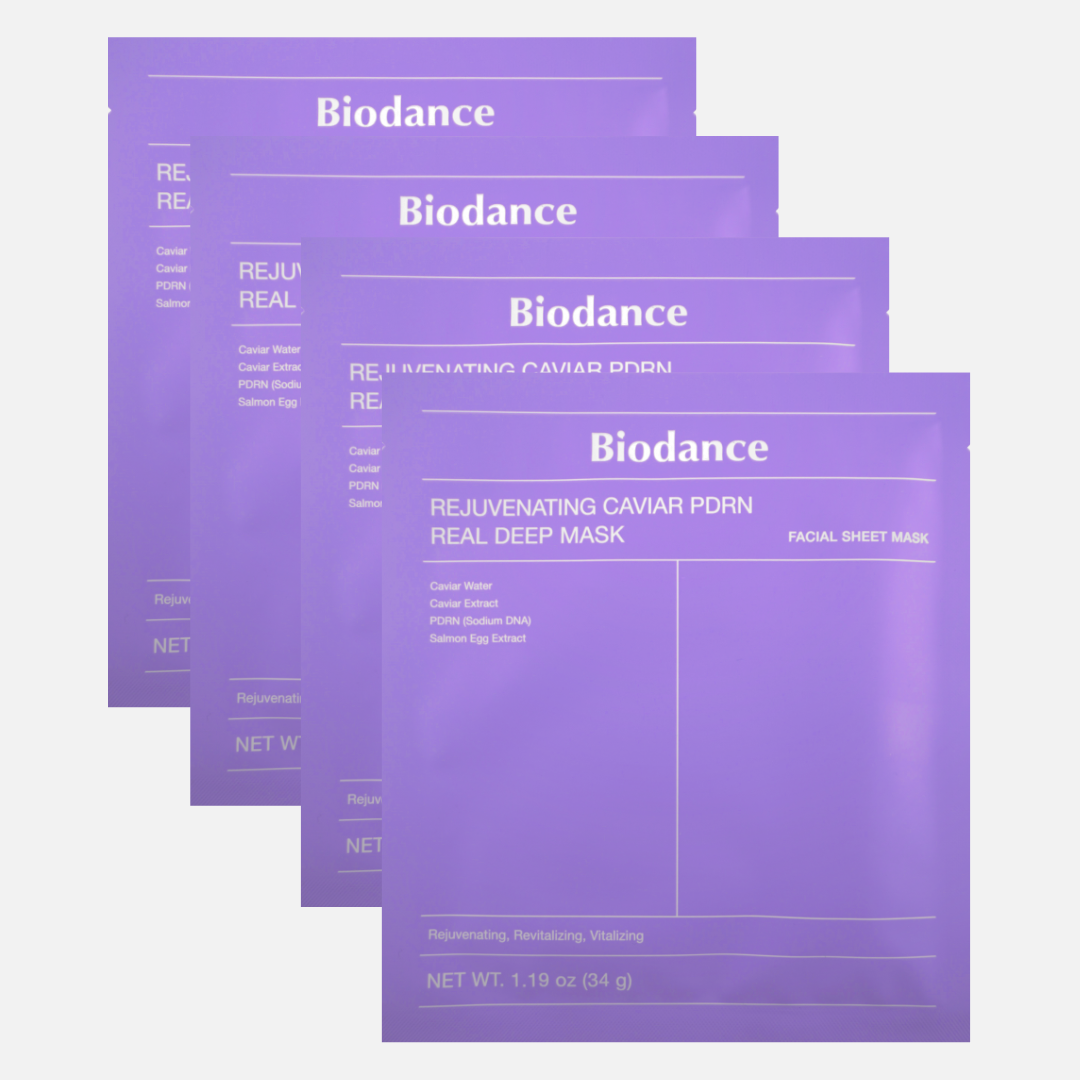 Biodance Rejuvenating Caviar PDRN Real Deep Mask Set (4 Stück)