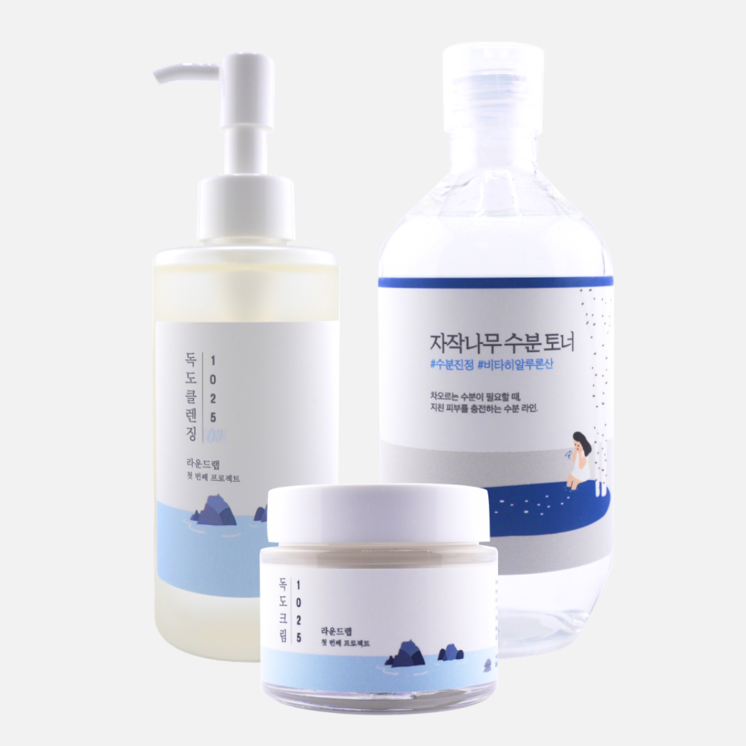 ROUND LAB Hydration & Barrier Care Set