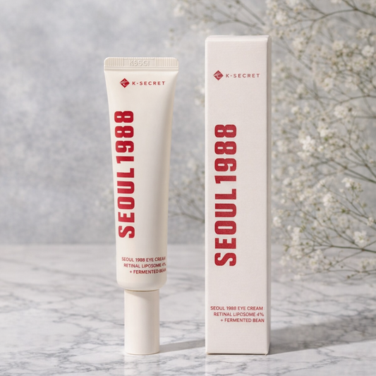 KSECRET Seoul 1988 Eye Cream: Retinal Liposome 4% + Fermented Bean