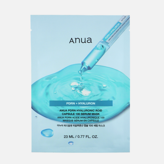 Anua PDRN Hyaluronic Acid Capsule 100 Serum Mask Sheet