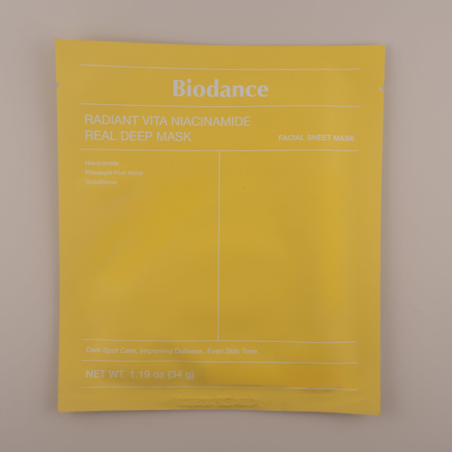 BIODANCE Radiant Vita Niacinamide Real Deep Mask