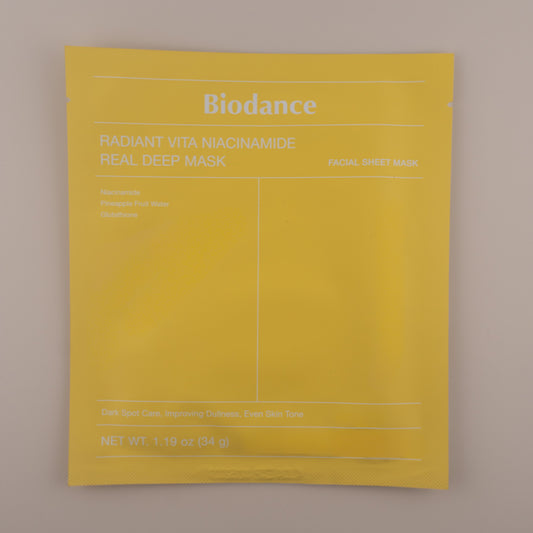 BIODANCE Radiant Vita Niacinamide Real Deep Mask