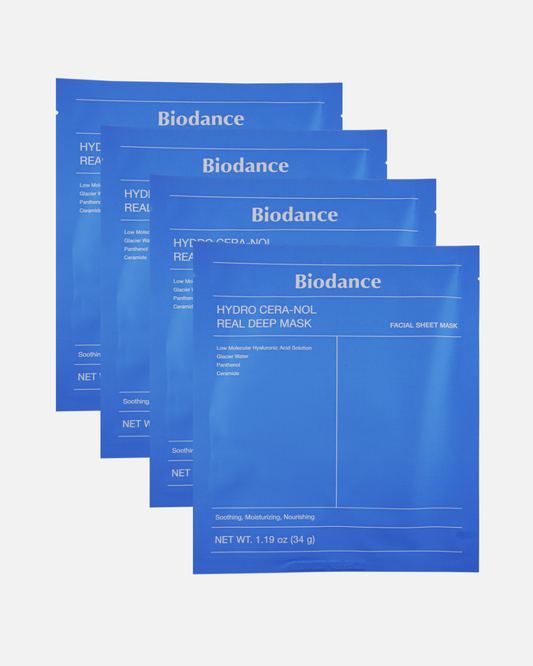 BIODANCE Hydro Cera-nol Real Deep Maske Set (4 Stück)